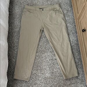 lululemon athletica Men's Khaki Chinos (Size: 36x30)